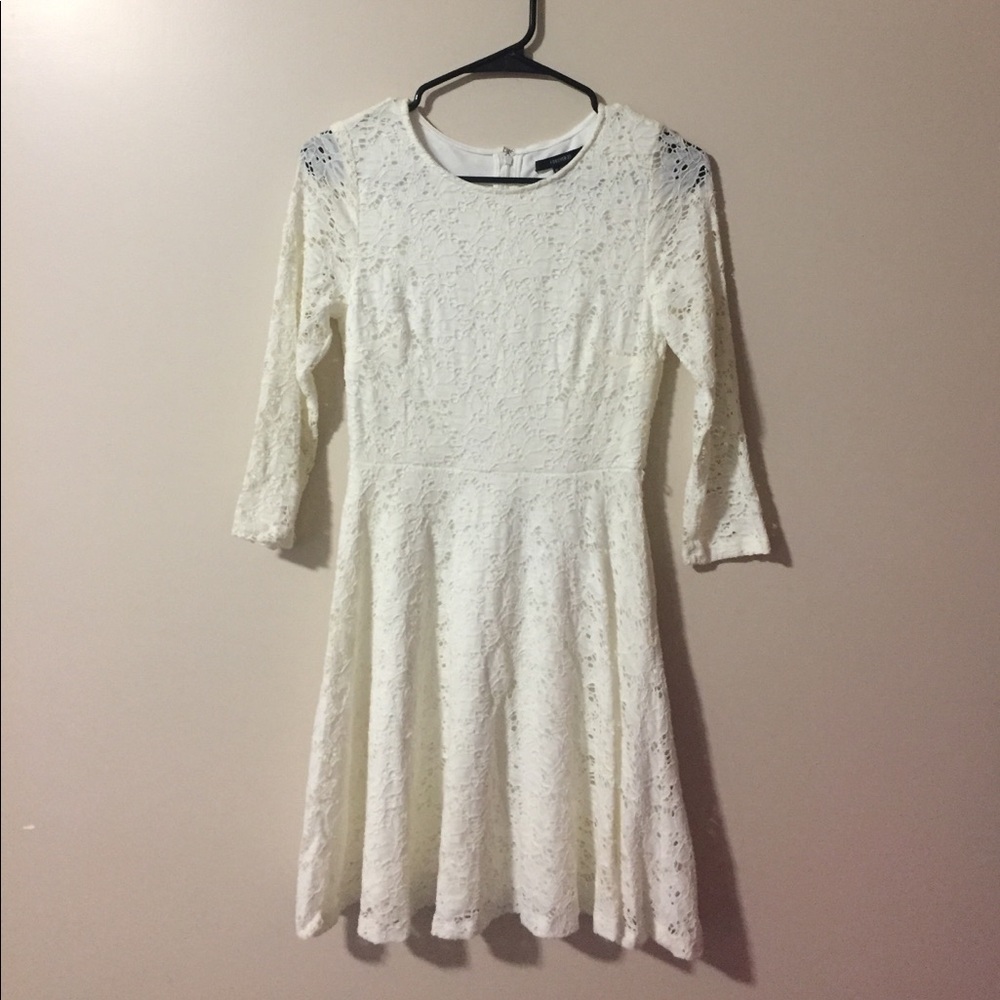 Forever 21 Size small dress white/cream wore once