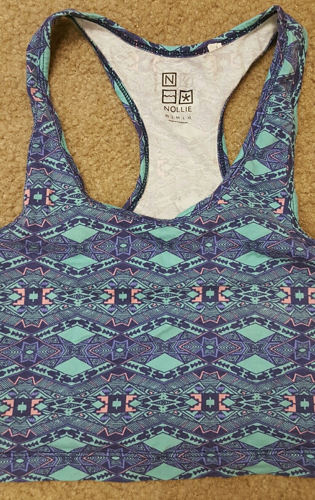 Adorable Aztec crop top