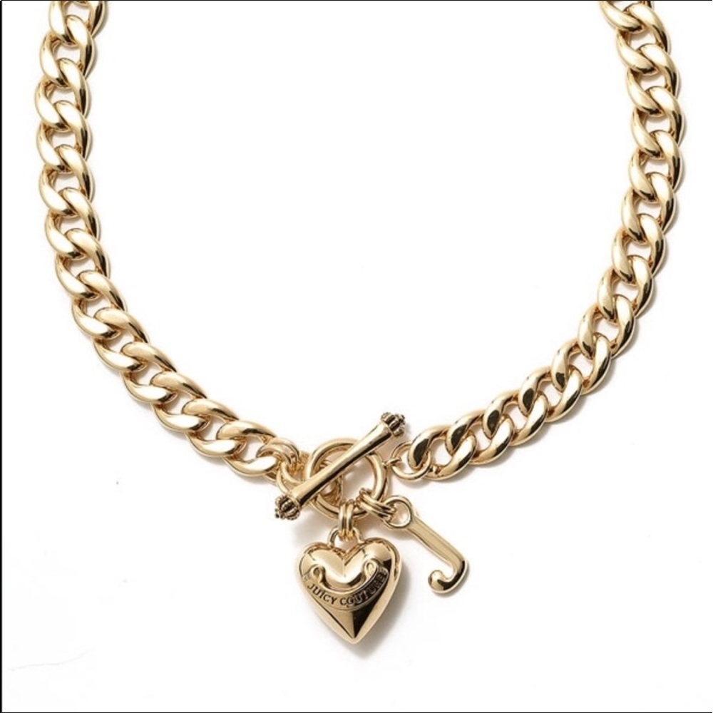 Juicy Couture Heart Chain Necklace