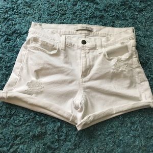Joe's Jeans white shorts