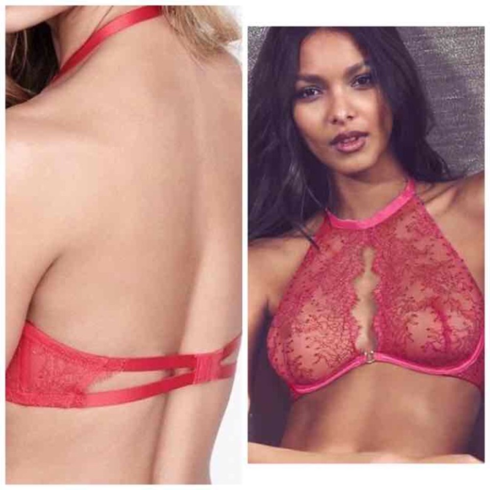 NWT Victoria's Secret sexy halter lace bra