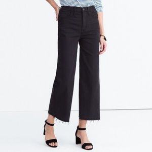 Madewell Wide-leg Crop Jeans
