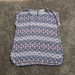 Pink republic chiffon shirt- from kohls