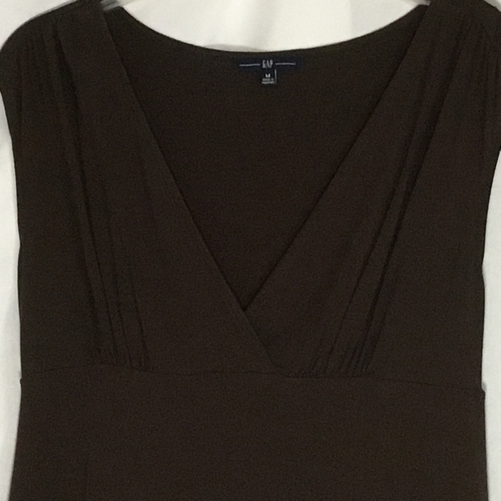 Gap Dress Knee Length Brown Medium Sexy Casual