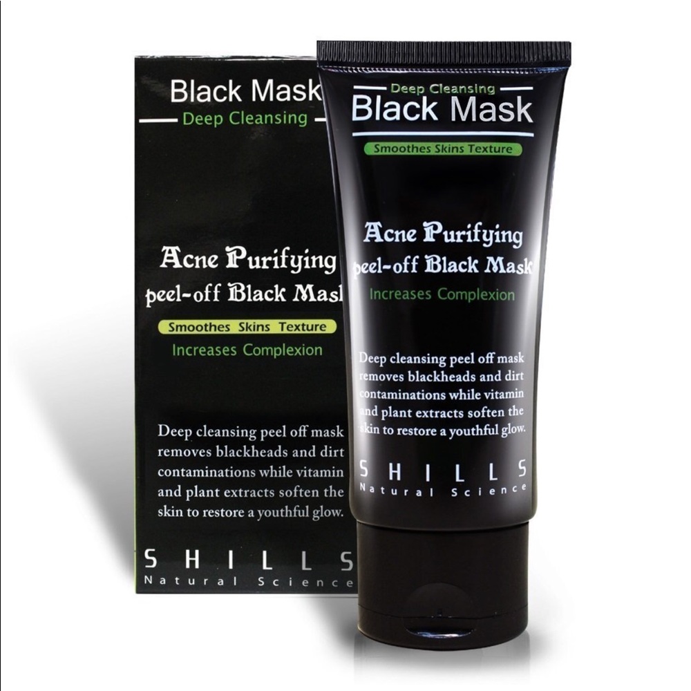 Blackhead peel off charcoal acne remover mask