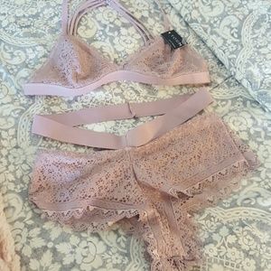 Lilac Bralette & pantie set