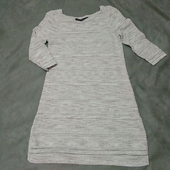 White House Black Market Tops - White House Black Market 3/4 Sleeve High Low Tunic