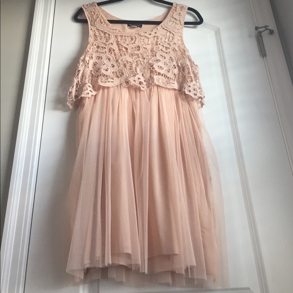 Miss Chievous blush colored dress