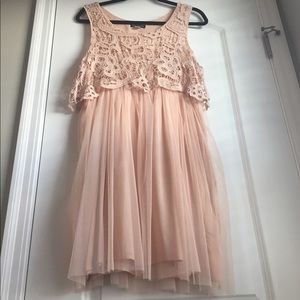 Miss Chievous blush colored dress