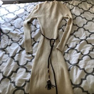 Sweater dress