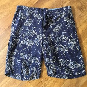 Navy blue paisley pattern Polo Ralph Lauren 34