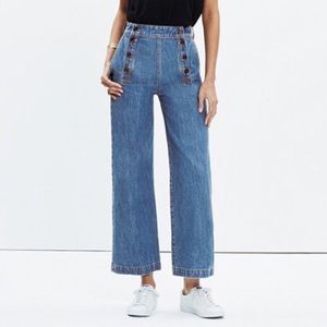Madewell Rivet & Thread Sailor Jeans