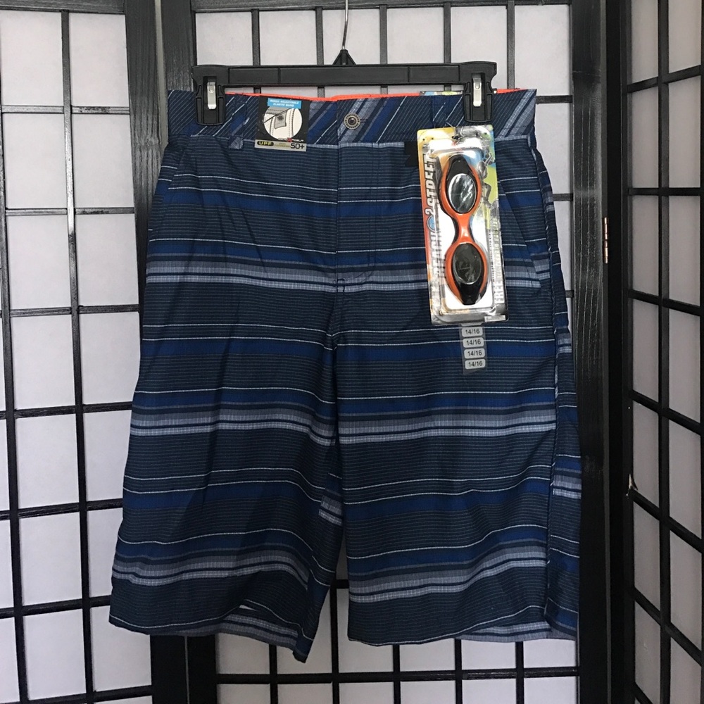 Zero exposure microfiber swimming shorts