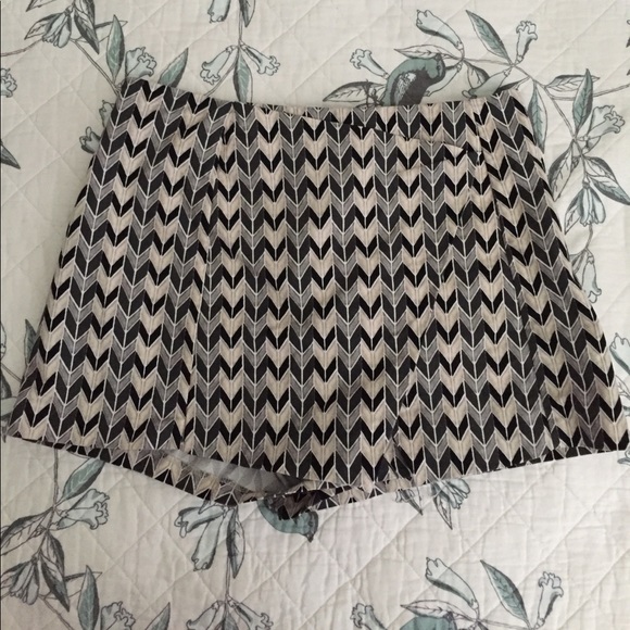 Topshop skort shorts chevron - Picture 2 of 5