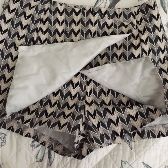 Topshop skort shorts chevron - Picture 3 of 5