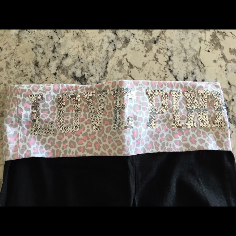 VS Pink yoga pants NWOT