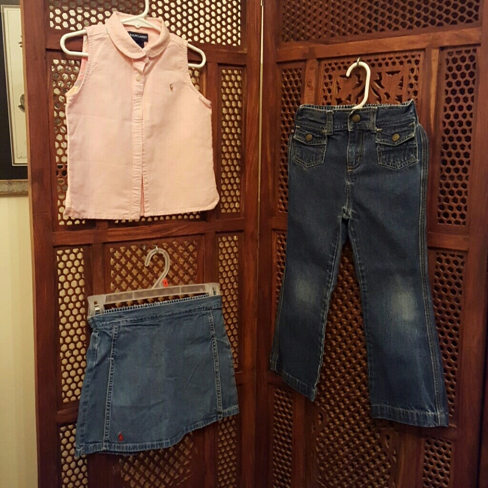 Girl's Ralph Lauren Polo bundle size 5t $23 obo