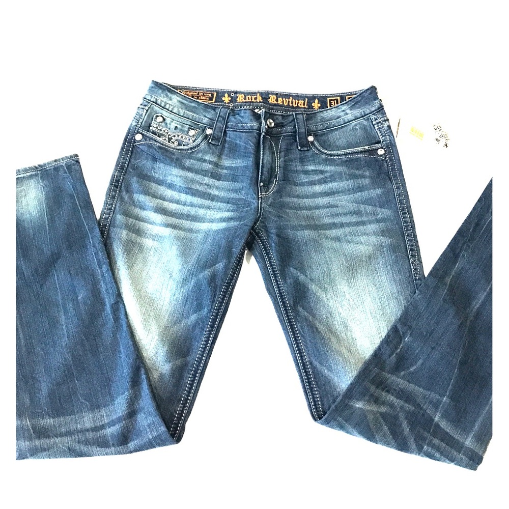 Rock Revival Embellished Jeans