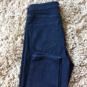 High rise Hollister skinny jeans