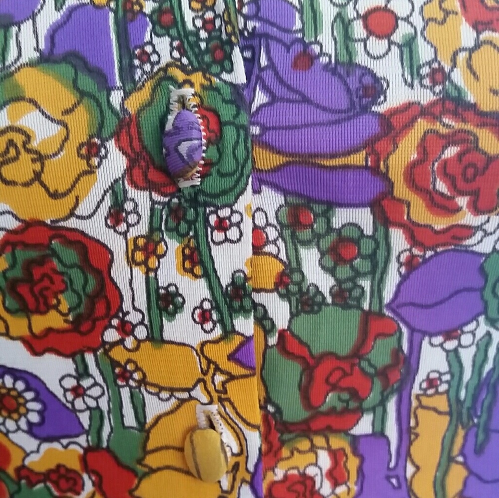 NOT FOR SALE - RETRO ☮ VINTAGE Mini Dress / Tunic - Picture 3 of 6