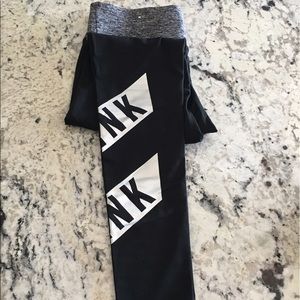 VS Pink yoga pants.  Skinny leg NWOT