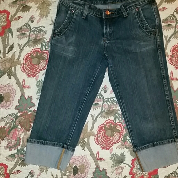 SEVEN7  Cropped JEANS Capris Sz 26 - Picture 3 of 7