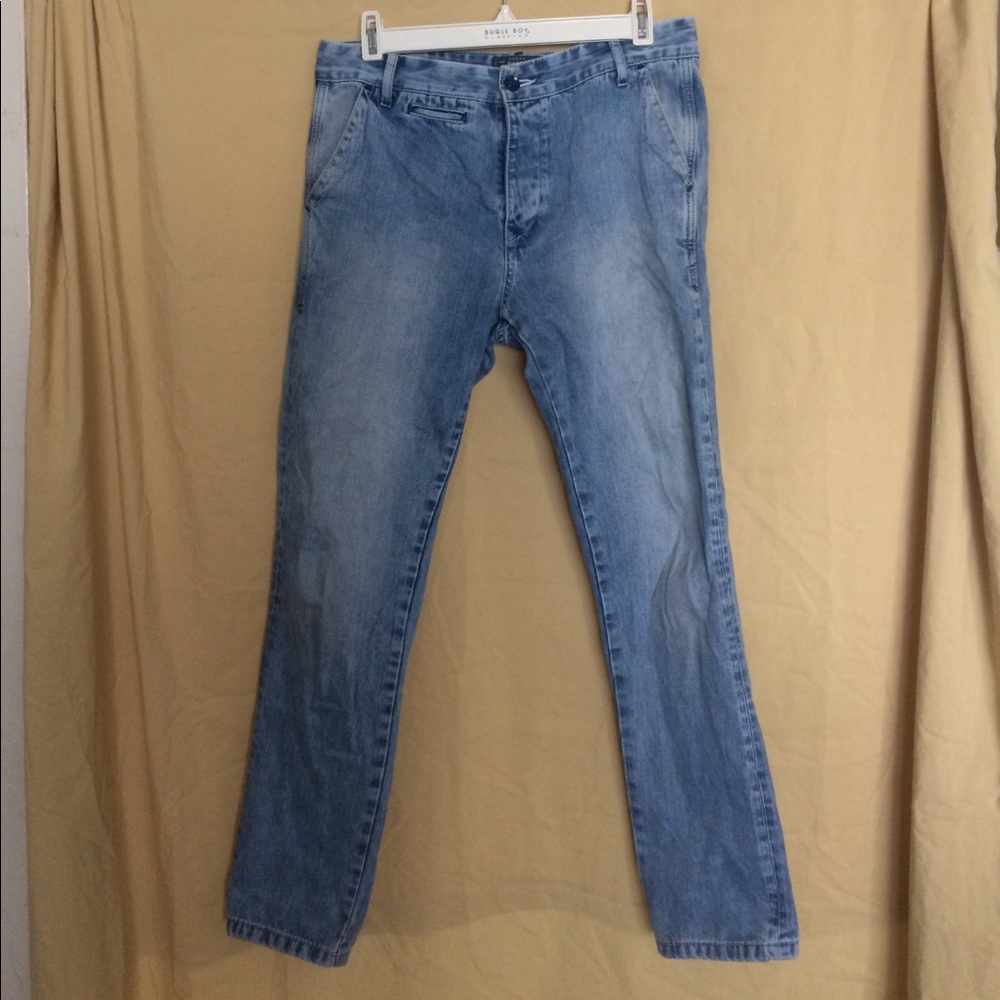 MEN's TOPMAN Skinny Chino Jeans