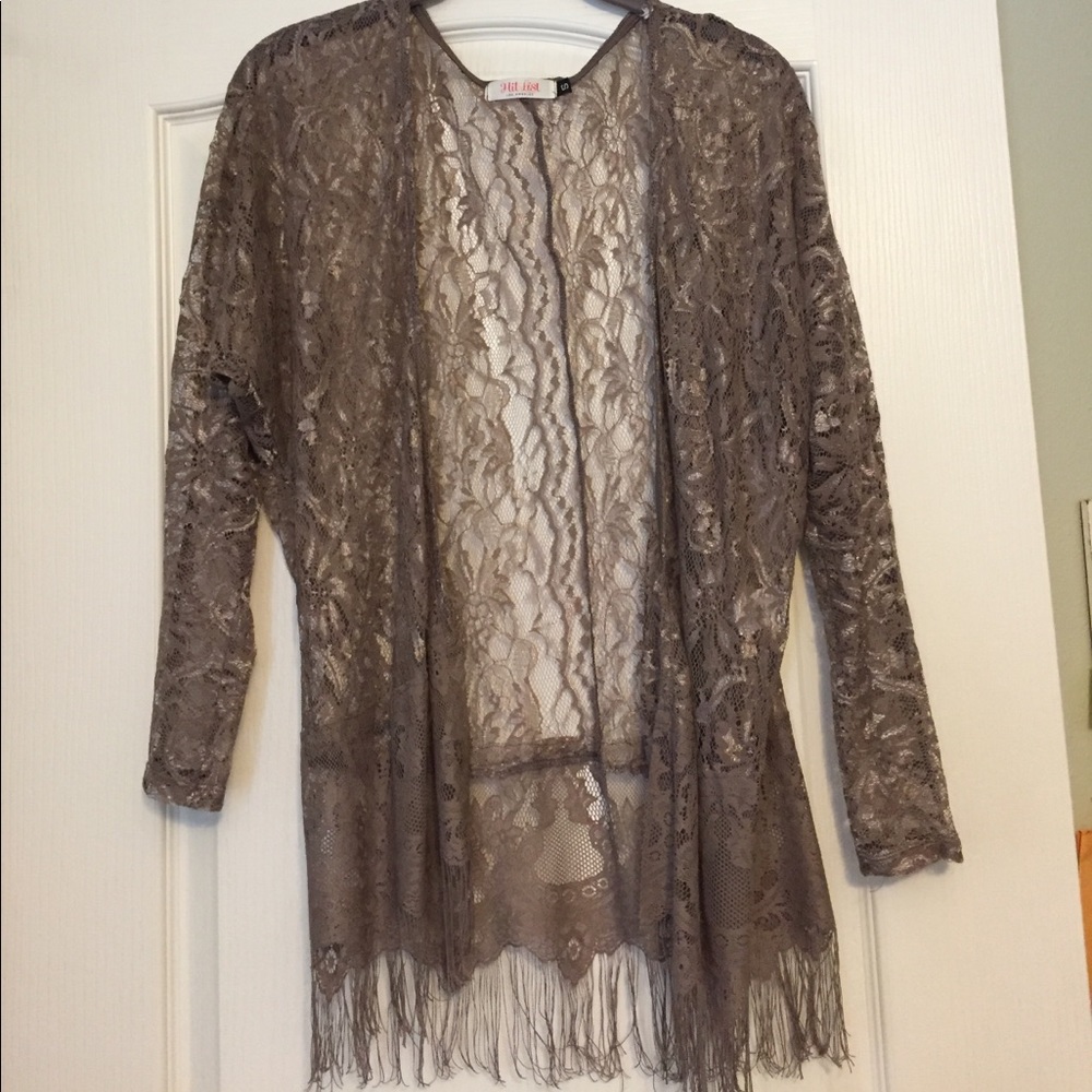 Lace cardigan
