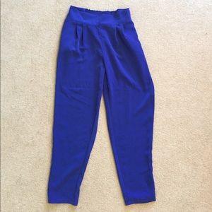 Royal blue pants