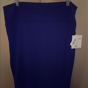 LuLaRoe CASSIE, NAVY, 2XL