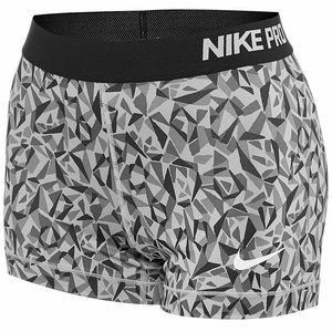 Nike pro 3 in facet print shorts