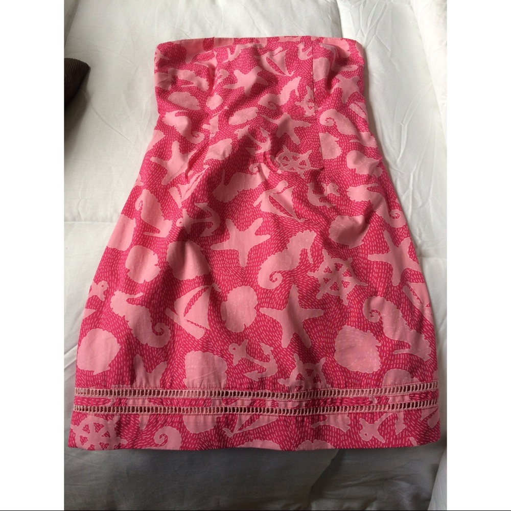 Lilly Pulitzer Pink Seashell Dress Mini
