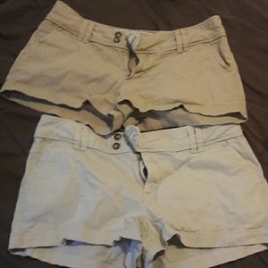 Khaki shorts