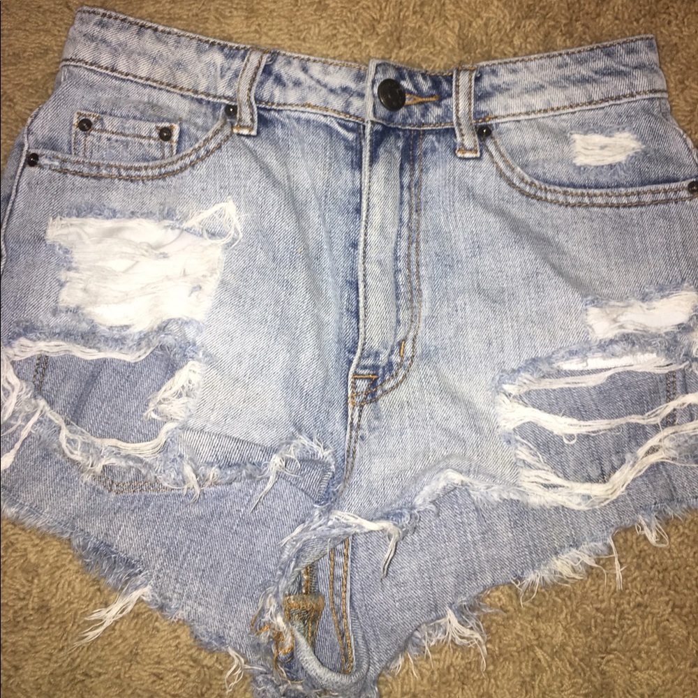 Urban Outfitters Denim High Waisted Shorts