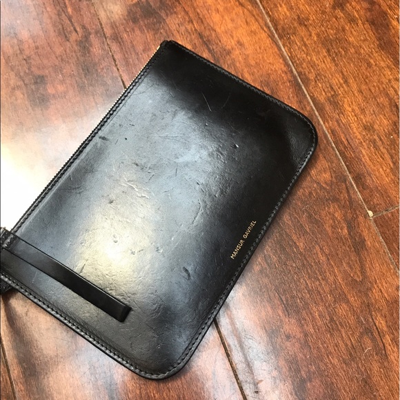 **SOLD Mansur Gavriel Medium Black Bucket Bag - Picture 3 of 7