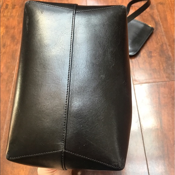 **SOLD Mansur Gavriel Medium Black Bucket Bag - Picture 6 of 7