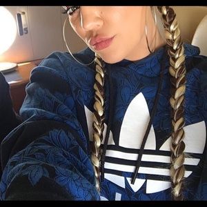 Adidas Original Floral Hoodie-Khloe Kardashian