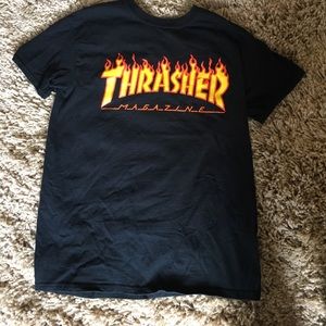 Thrasher flame shirt