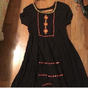 NWT Free People Embroidered Dress