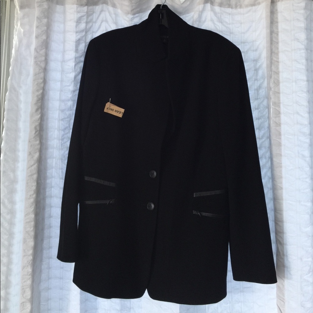 Black Wool LAFAYETTE 148 Blazer