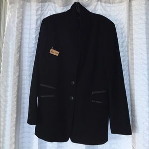 Black Wool LAFAYETTE 148 Blazer