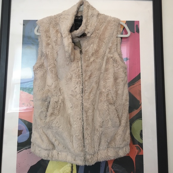 Sanctuary Jackets & Blazers - furry tan vest