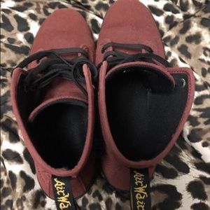 Burgundy Dr Martens