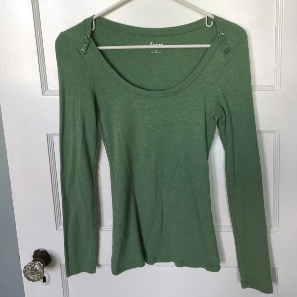 Cotton long sleeve shirt