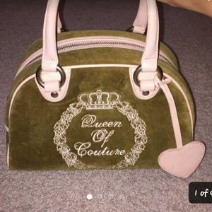 AUTHENTIC JUICY COTURE BOWLER PURSE