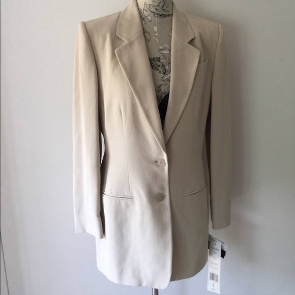 Chaus Jackets & Blazers - 🆕 Chaus Silk Stone Long Blazer 8