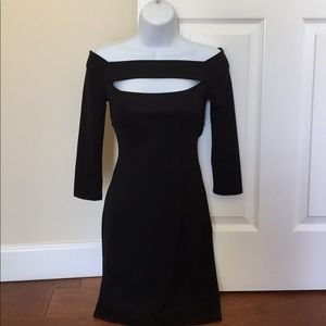 Foreign Exchange black dress