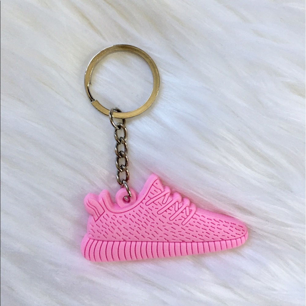 💕BACK IN STOCK💕 Pink Yeezy Shoe Keychain💕