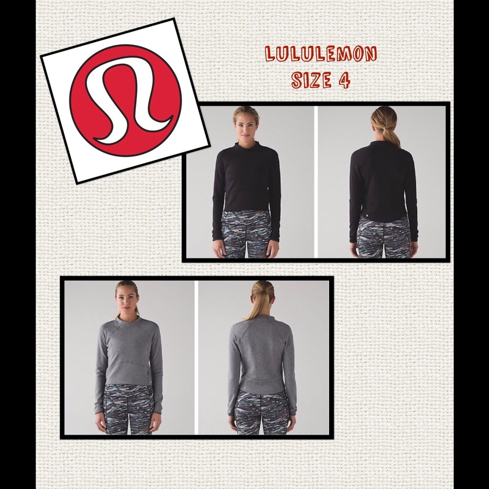 Lululemon Hill and Valley Mock Neck