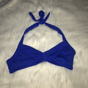 PINK Victoria's Secret Cobalt Blue SwimSuit Top